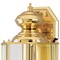 Westinghouse Fixture Wall Outdoor 100W Lantern Plshd Brs Stl Clear Beveled Glass Panels 6685300 - alternate 3